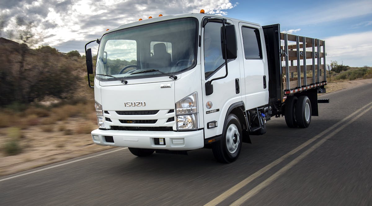 Isuzu added a new Crew Cab option for the Class 5 NRR in its 2018-19 lineup.