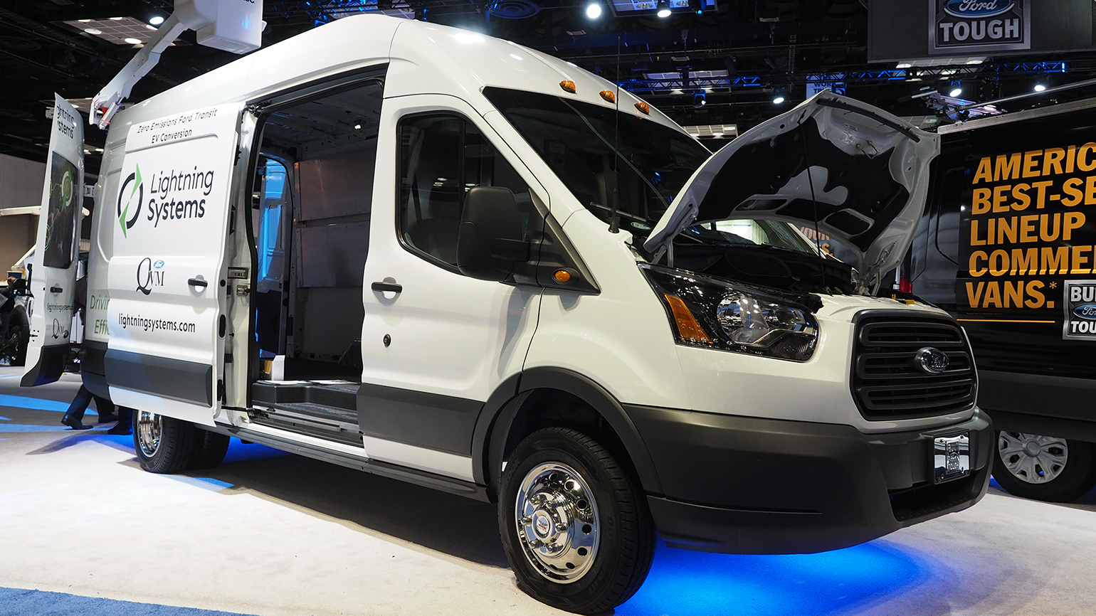 Lightning Systems rolls out electric Ford Transit, offers extended