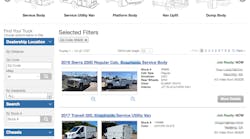 Work Truck Solutions&rsquo; Locator Service consolidates in-stock inventory in one platform to help a manufacturer or distributor&rsquo;s sales reps locate upfits on their stocking dealer&rsquo;s lot.