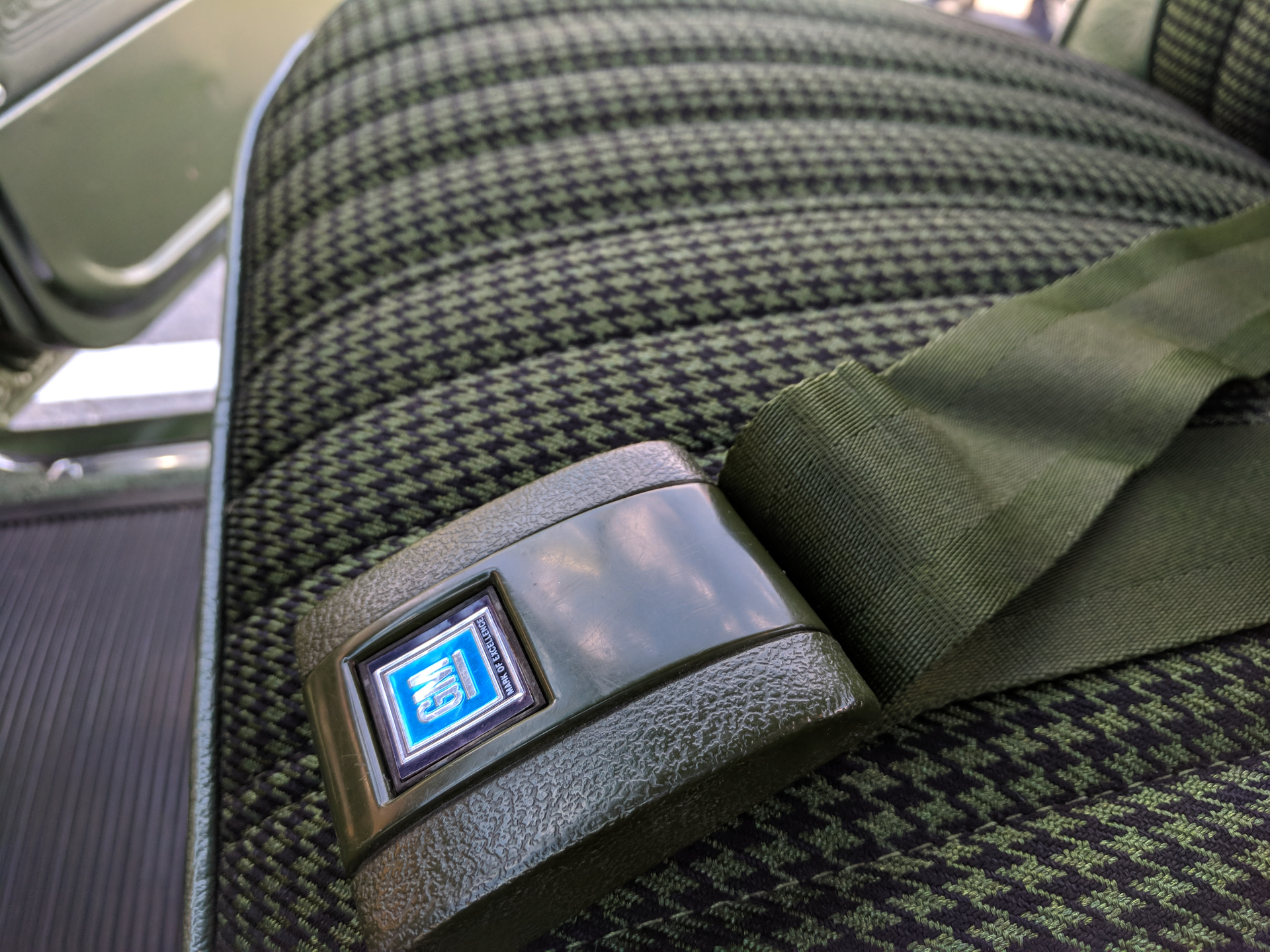 17 Chevy 1971 Cheyenne seatbelt