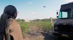 UPS and Workhorse test of Horsefly drone delivery