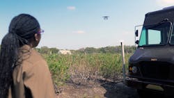 UPS and Workhorse test of Horsefly drone delivery UPS and Workhorse test of Horsefly drone delivery