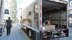 Beverage delivery truck
