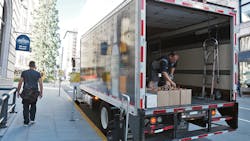 Beverage delivery truck Beverage delivery truck