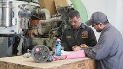 Rush Truck Centers technicians Rush Truck Centers technicians