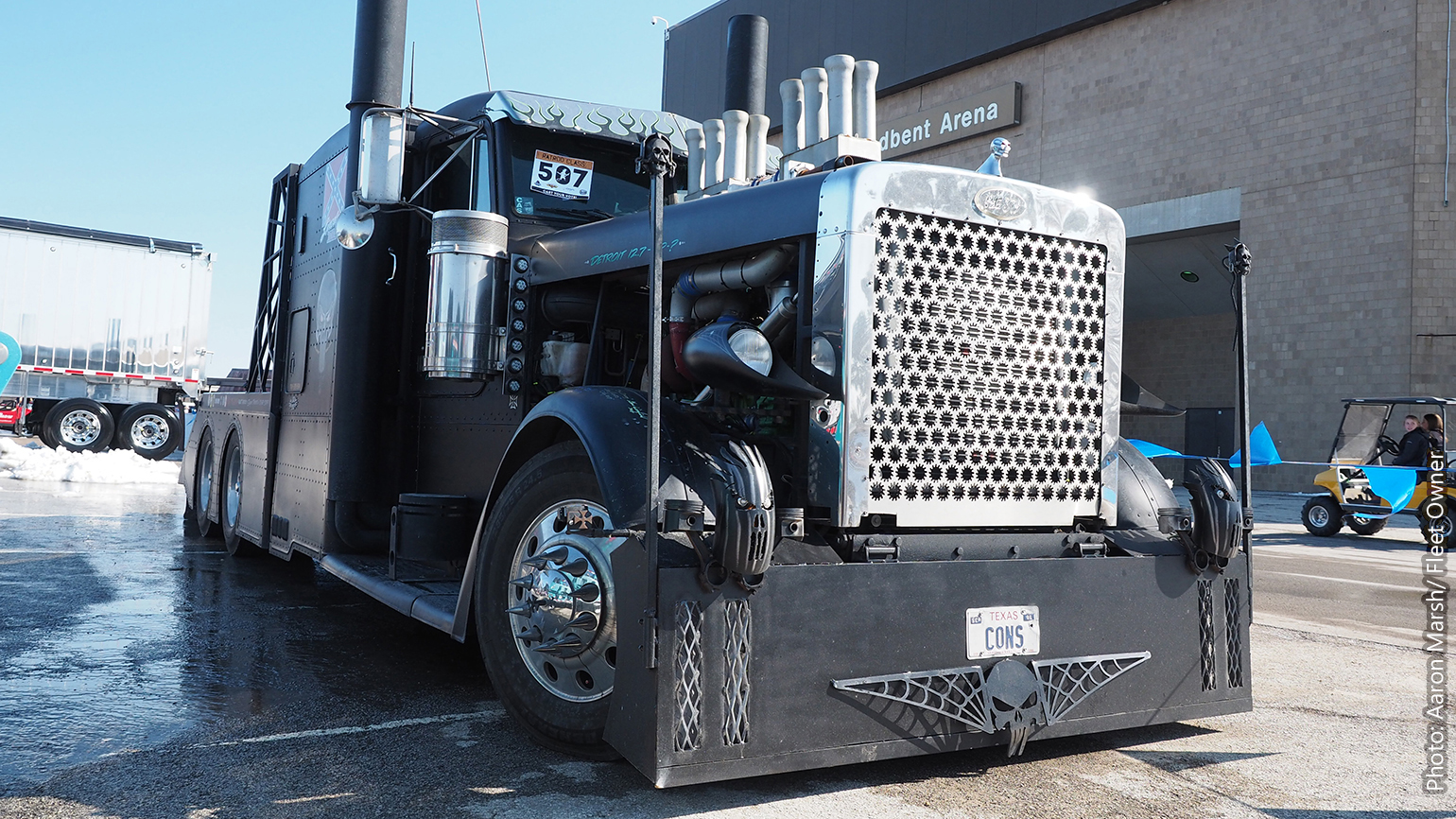 PKY Truck Beauty Championship trucks at 2018 Mid-America Trucking Show