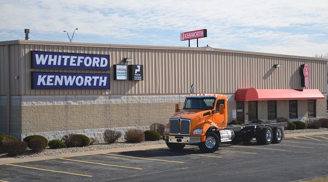 The newly renovated Whiteford Kenworth &ndash; Toledo has a 2,900-square-foot parts display and parts warehouse to support the needs of local fleets and truck operators traveling through Toledo, OH.