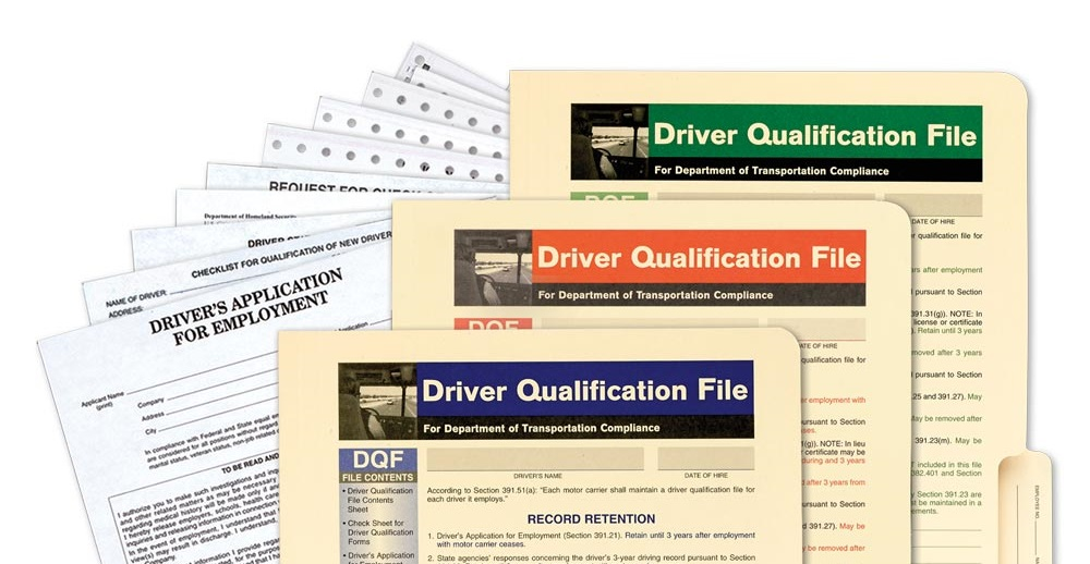 driver qualification files