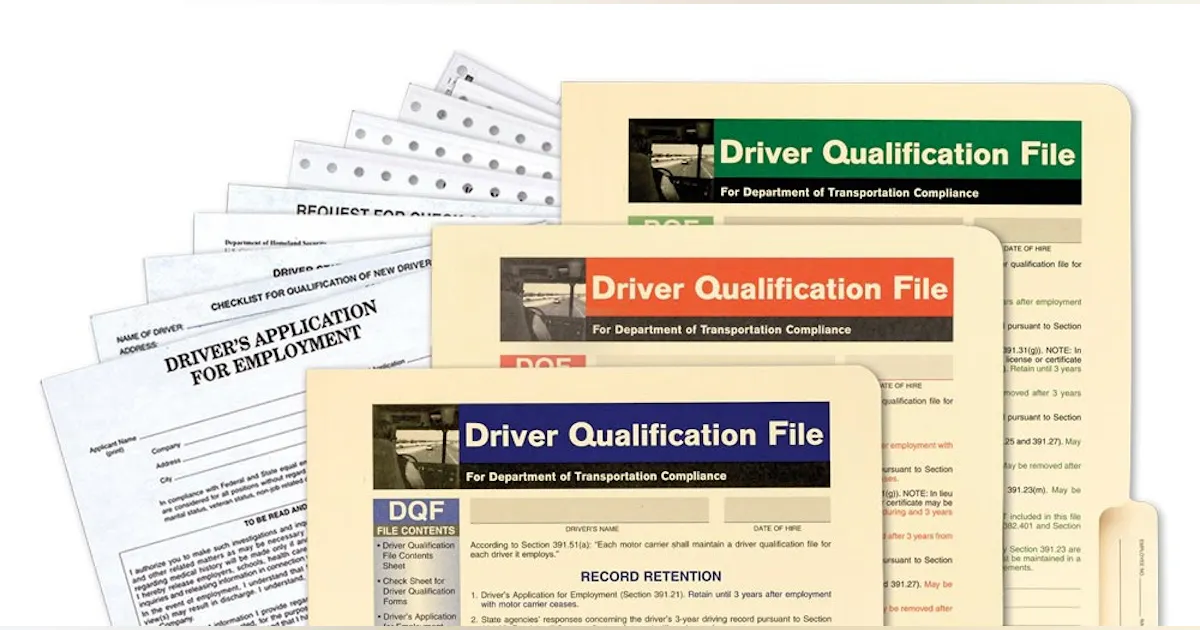 What Is A Driver Qualification File at Fred Estrada blog
