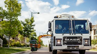 Refuse customers now have the option to spec Mack trucks with telematics software from Lytx.