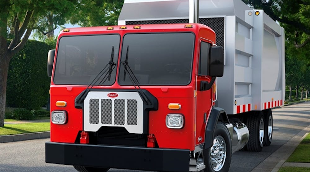 Peterbilt&apos;s Model 520 features new seating configurations for route collection versatility, enhanced styling, and availability of the PACCAR MX-11 engine.