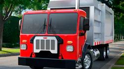 Peterbilt 520 refuse truck