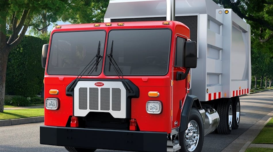 Peterbilt&apos;s Model 520 features new seating configurations for route collection versatility, enhanced styling, and availability of the PACCAR MX-11 engine.