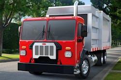 Peterbilt 520 refuse truck Peterbilt 520 refuse truck