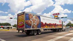 FOY heb grocery truck h-e-b