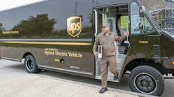 UPS has a fleet of more than 300 electric vehicles in Europe and the U.S., along with almost 700 hybrid electrics.