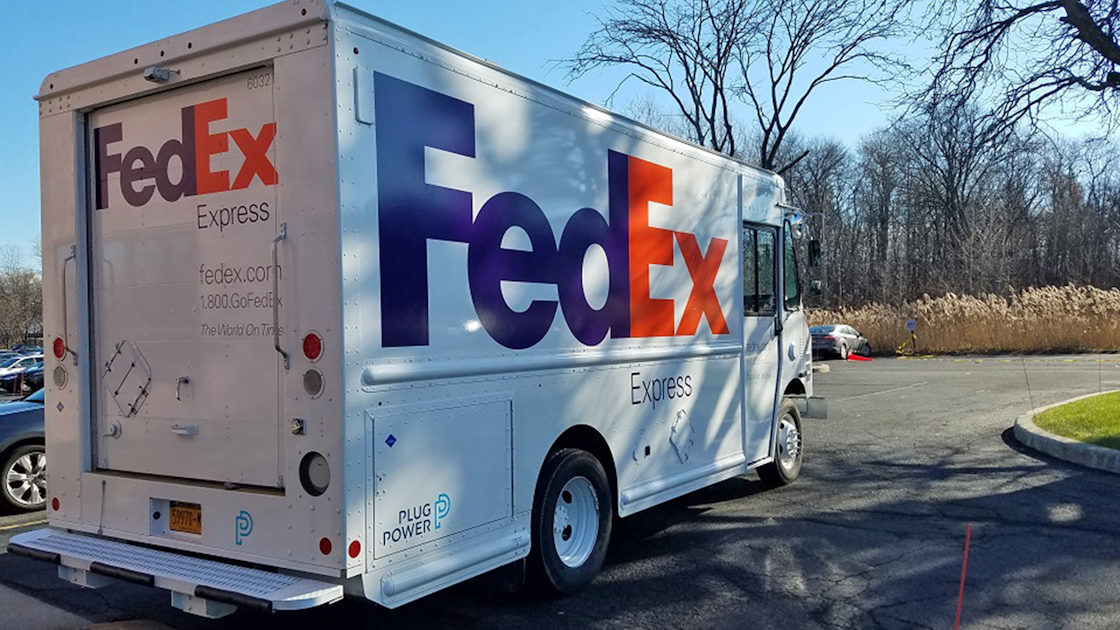FedEx Express' first fuel cellpowered electric van rolling in Upstate