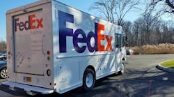 Now running regular routes, FedEx has deployed an electric Workhorse EGEN delivery van with a 160-mi. extended range thanks to its Plug Power ProGen hydrogen engine.