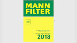 MANN-FILTER 2018 product catalog