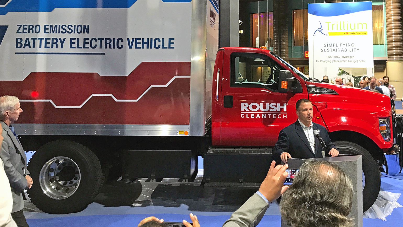Roush CleanTech electric Ford F-650