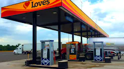 Loves Travel Stop in Guthrie OKlahoma