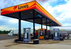 Loves Travel Stop in Guthrie OKlahoma Loves Travel Stop in Guthrie OKlahoma