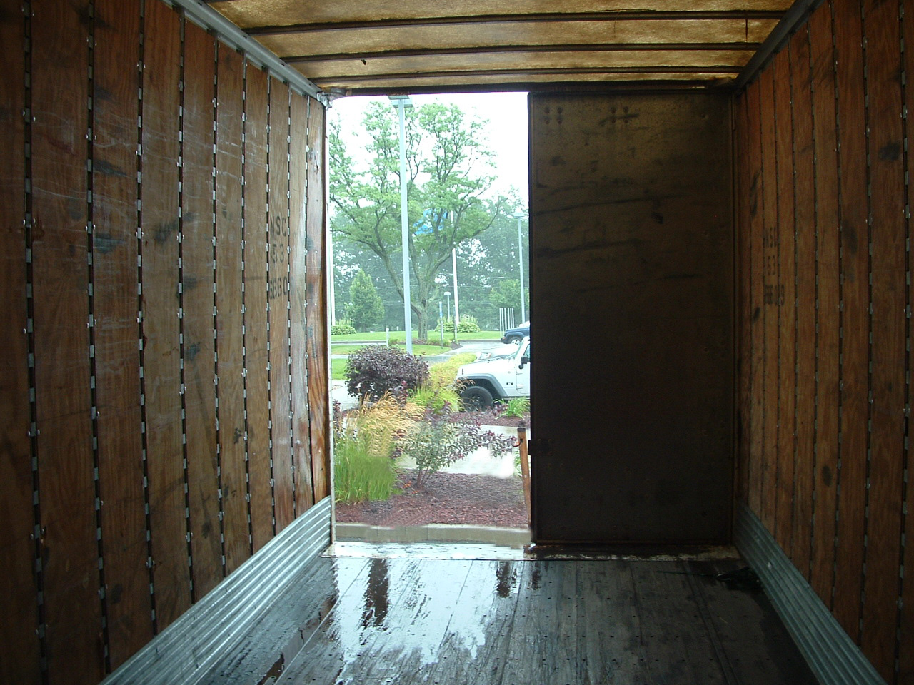 empty trailer