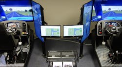 Advance Training Systems virtual reality truck training.