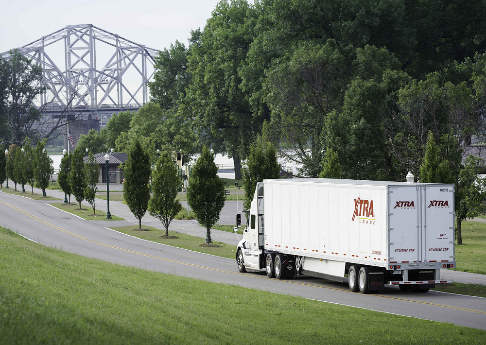 XTRA Lease dry van bridge