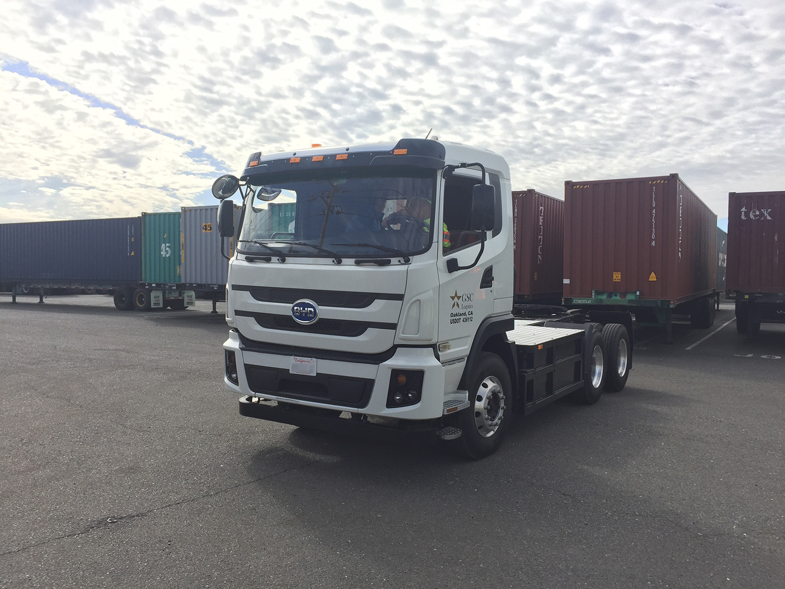 BYD 8TT Battery-Electric Truck