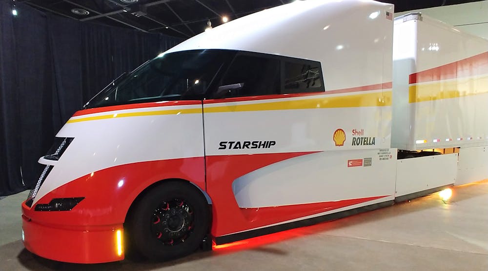 The 'real journey' is just beginning for Shell's Starship truck ...