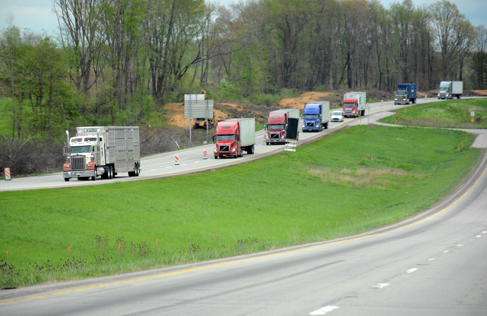 trucks i-80 Pennsylvania Josh Fisher