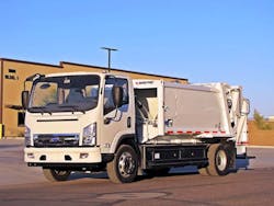 Allelectric garbage truck Allelectric garbage truck