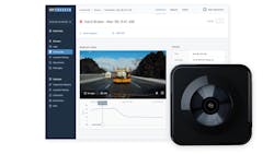 KeepTruckin Smart Dashcam and dashboard KeepTruckin Smart Dashcam and dashboard