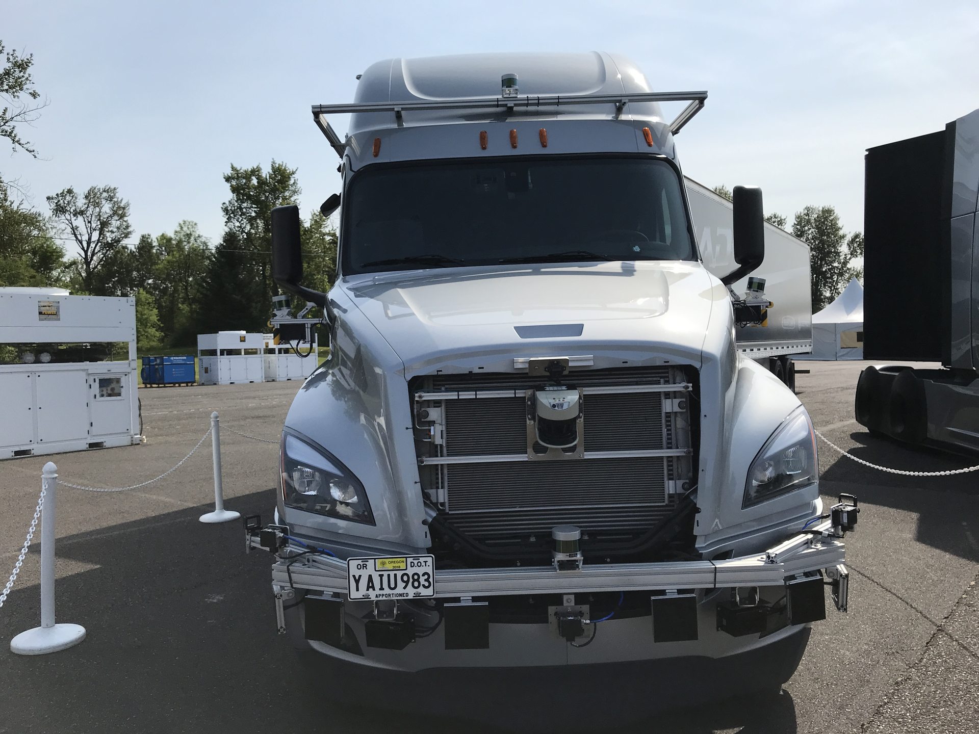 Data collection truck