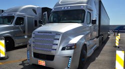 Freightliner&apos;s Inspiration truck is licensed as an autonomous vehicle by the state of Nevada.
