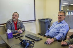 Coaches Denny Kalista and Brad Aimone Coaches Denny Kalista and Brad Aimone