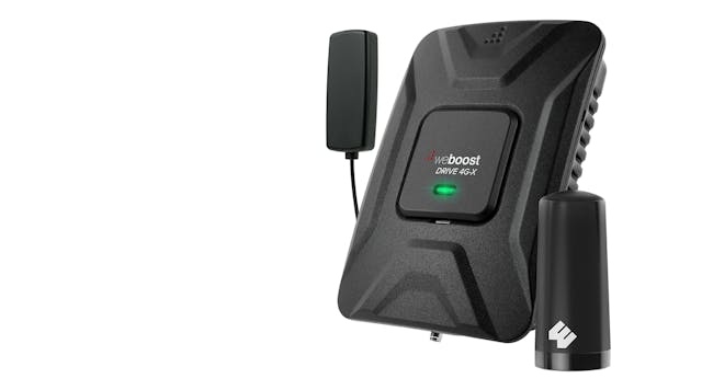 The new weBoost Drive 4G-X Fleet works will all cellular devices in the vehicle, increasing range and providing the fastest available data speeds and best call quality, according to Wilson Electronics.