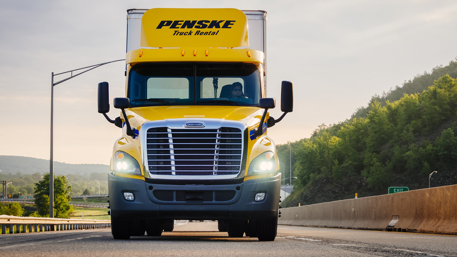 Penske heavy commercial truck leasing