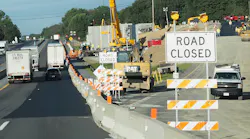 Construction delays on highway