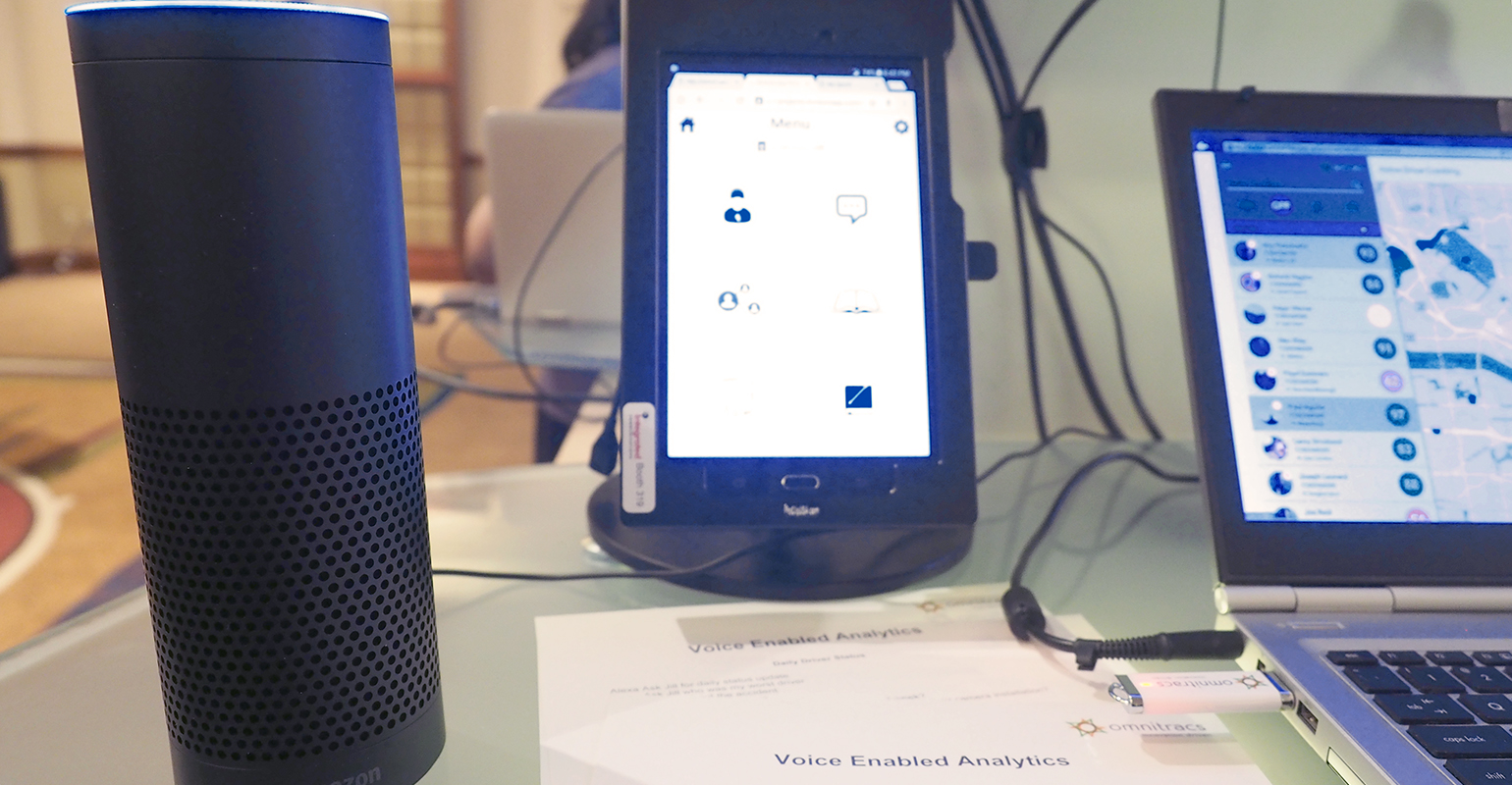 Omnitracs Outlook 2017 Alexa demonstration