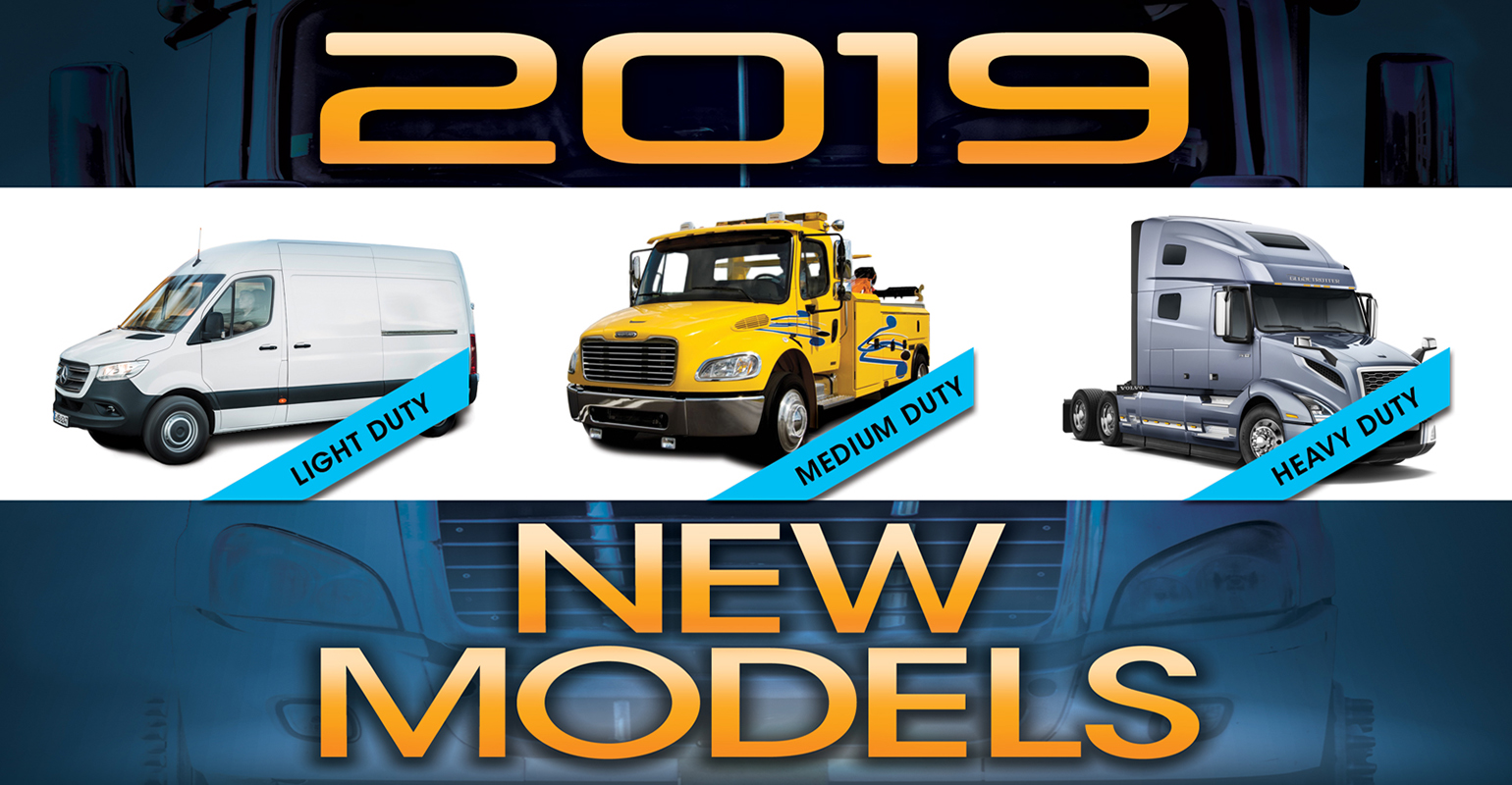 New Models 2019 - Light, Medium, Heavy