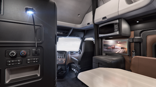 If Drivers Had A Blank Check To Spec Their Interiors Fleetowner 2022 Freightliner New Cascadia Interior