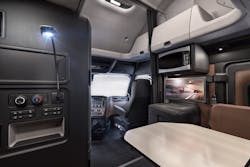 Freightliner Cascadia interior Freightliner Cascadia interior