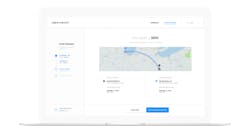 Uber Freight Shipping screen Uber Freight Shipping screen