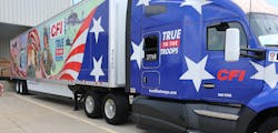 CFI True to the Troops truck CFI True to the Troops truck