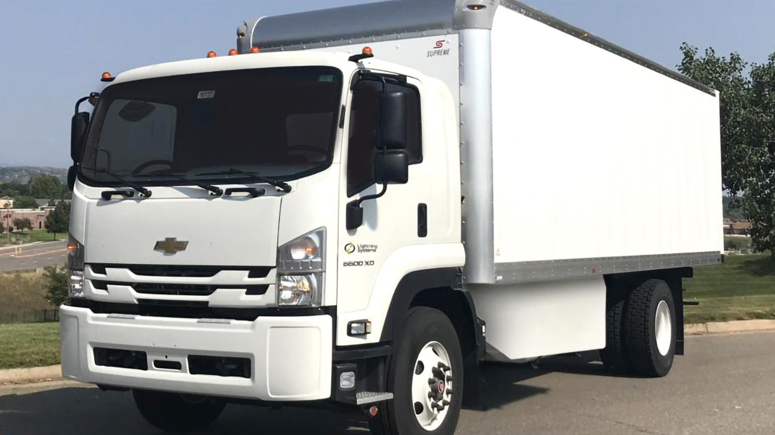 Lightning Systems electric Chevrolet 6500XD Low-Cab Forward truck