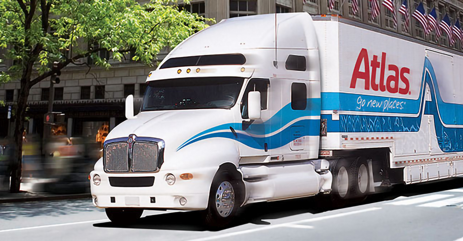Atlas Van Lines moving truck