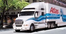 Atlas Van Lines moving truck Atlas Van Lines moving truck