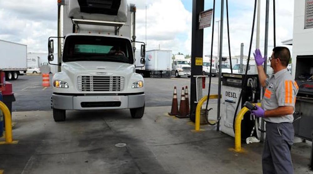 The NACFE fuel study tracked 20 trucking fleets operating nearly 72,000 tractors.